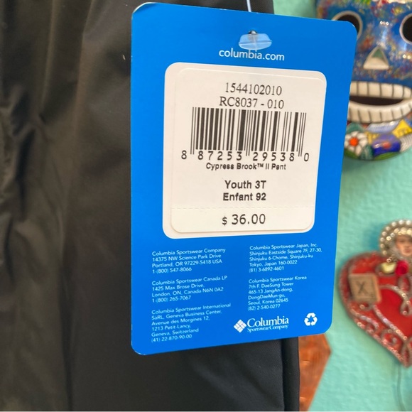 NWT Columbia 3T Waterproof Pants - Picture 5 of 8